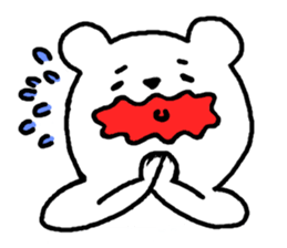 White bear and Penguin sticker #368309