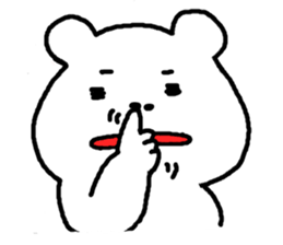 White bear and Penguin sticker #368316