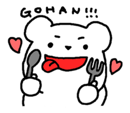 White bear and Penguin sticker #368321