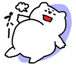 White bear and Penguin sticker #368322