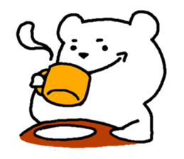 White bear and Penguin sticker #368325