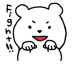 White bear and Penguin sticker #368329