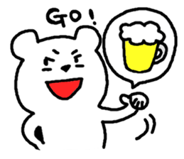 White bear and Penguin sticker #368331