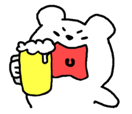 White bear and Penguin sticker #368332