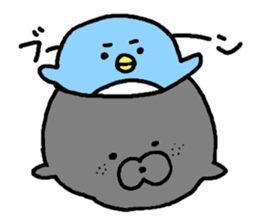 White bear and Penguin sticker #368342