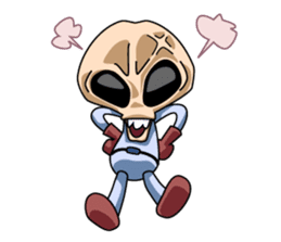 We are Space Aliens sticker #368477