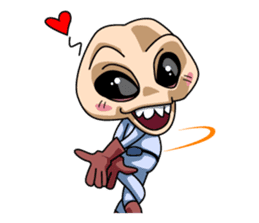 We are Space Aliens sticker #368479