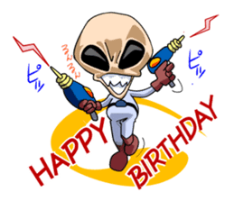 We are Space Aliens sticker #368489