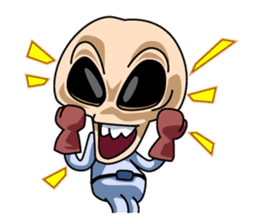 We are Space Aliens sticker #368496