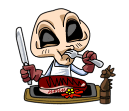 We are Space Aliens sticker #368500