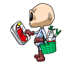 We are Space Aliens sticker #368501