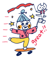 Satoshi's happy characters vol.07 sticker #368669