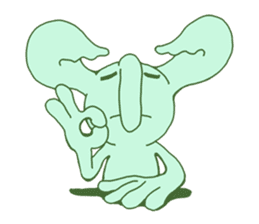 Crook-nose sticker #368793