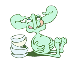 Crook-nose sticker #368794