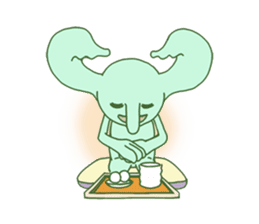 Crook-nose sticker #368795