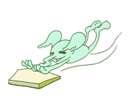 Crook-nose sticker #368799