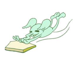 Crook-nose sticker #368799