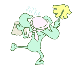 Crook-nose sticker #368800