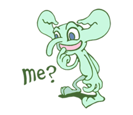 Crook-nose sticker #368805