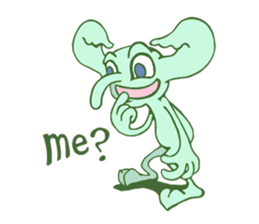 Crook-nose sticker #368805