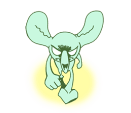 Crook-nose sticker #368809