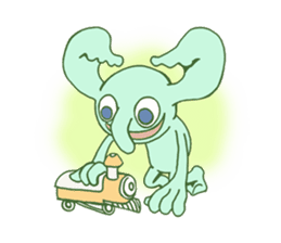 Crook-nose sticker #368811