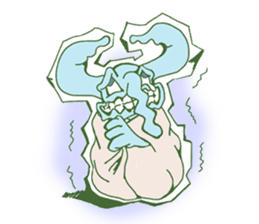 Crook-nose sticker #368813