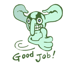 Crook-nose sticker #368814