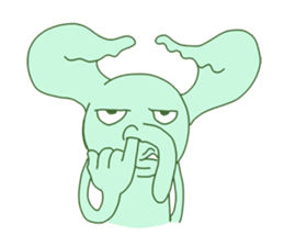 Crook-nose sticker #368816