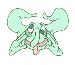 Crook-nose sticker #368817