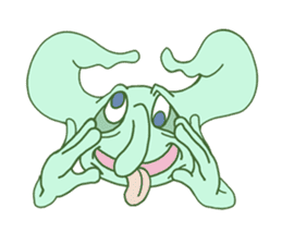 Crook-nose sticker #368817