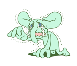 Crook-nose sticker #368820