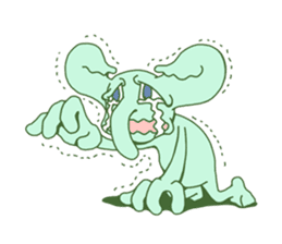 Crook-nose sticker #368820