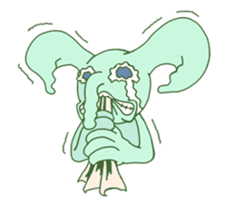 Crook-nose sticker #368822