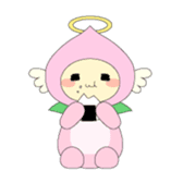 Angel momo in love sticker #368992