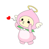Angel momo in love sticker #369014