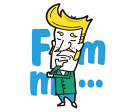 Four character idiomatic compounds talk sticker #369106