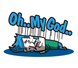 Four character idiomatic compounds talk sticker #369111