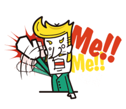 Four character idiomatic compounds talk sticker #369112