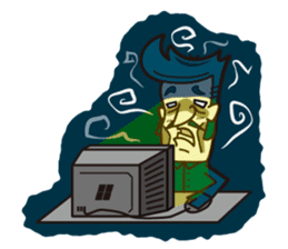 Four character idiomatic compounds talk sticker #369113