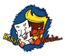 Four character idiomatic compounds talk sticker #369126