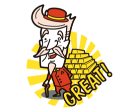 Four character idiomatic compounds talk sticker #369130