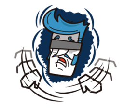 Four character idiomatic compounds talk sticker #369144