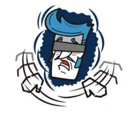 Four character idiomatic compounds talk sticker #369144