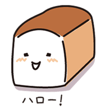 Fluffy-funny bread sticker #369667