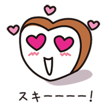 Fluffy-funny bread sticker #369676