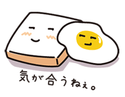 Fluffy-funny bread sticker #369679