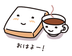 Fluffy-funny bread sticker #369685