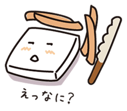 Fluffy-funny bread sticker #369686