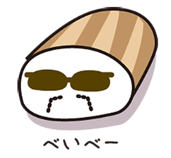 Fluffy-funny bread sticker #369702